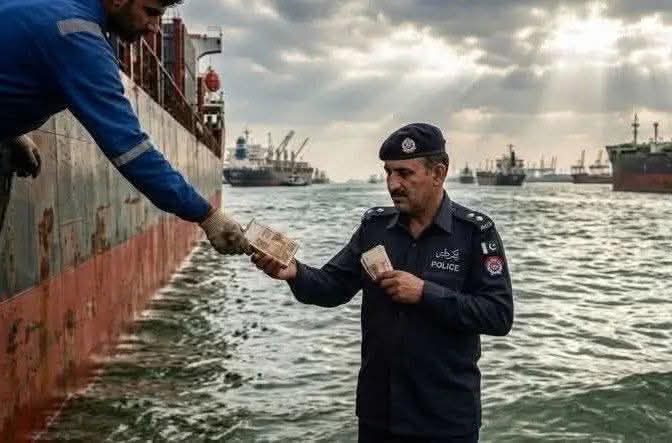 Meerahmadyaad's tweet image. یو اردو ژبي لیکلي: 

«که هرمز تنګی پاکستان کې وی، پولیسو به په ۵ زره کلدارو بېړۍ پرې خوشې کولای.» 

#keepsmiling