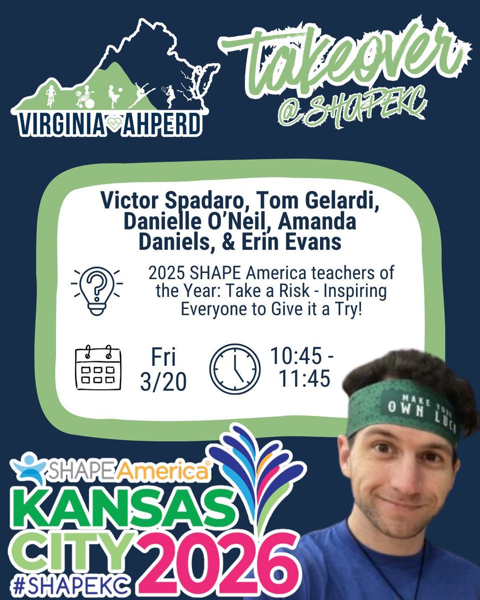 Virginia AHPERD tweet media