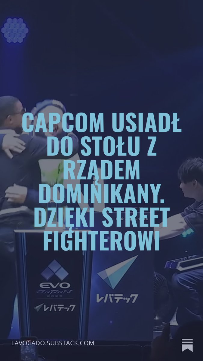 LavocadoBox's tweet photo. Warto poznać jedną z najbardziej romantycznych karier w turniejowych bijatykach: https://t.co/mXh8eHDwri
Lavocado to nie tylko podcast - pamiętajcie, by nas czytać ;) #gaming #fgc https://t.co/kAlZFJdimb