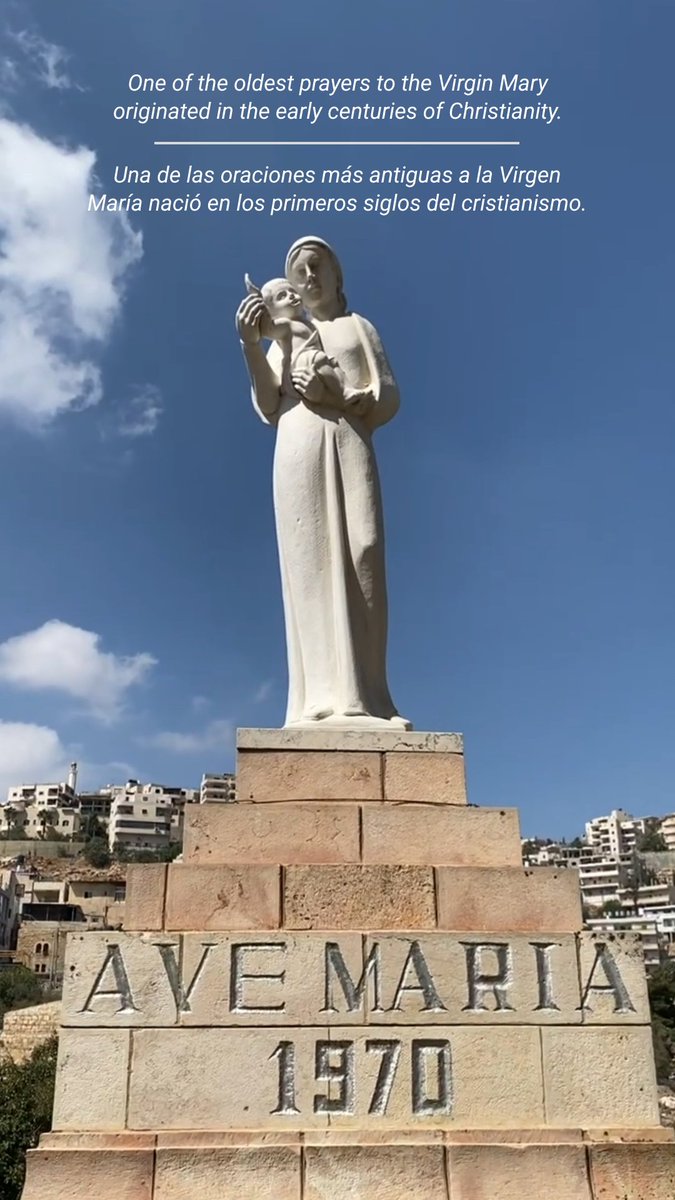 Saxum_en's tweet image. Sub tumm Praesidium🙏🏻🩵

#saxum #Mary #Holyland
#jesus #prayer #mercy #god #protection #peace 

saxum.org/sub-tuum-presi…