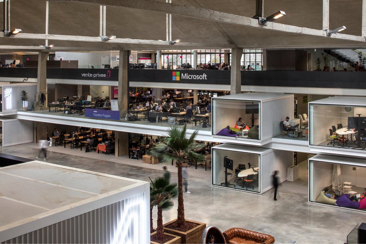 justheena's tweet photo. I just visited the world's largest startup campus.

@joinstationf in Paris is a converted railway station turned into startup city.

Think of it as Europe's answer to YC, except everyone works under the same roof.

My experiences ⬇️ https://t.co/XZMrSc7U2r