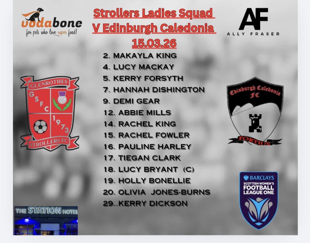 Glenrothes Strollers Ladies FC tweet media