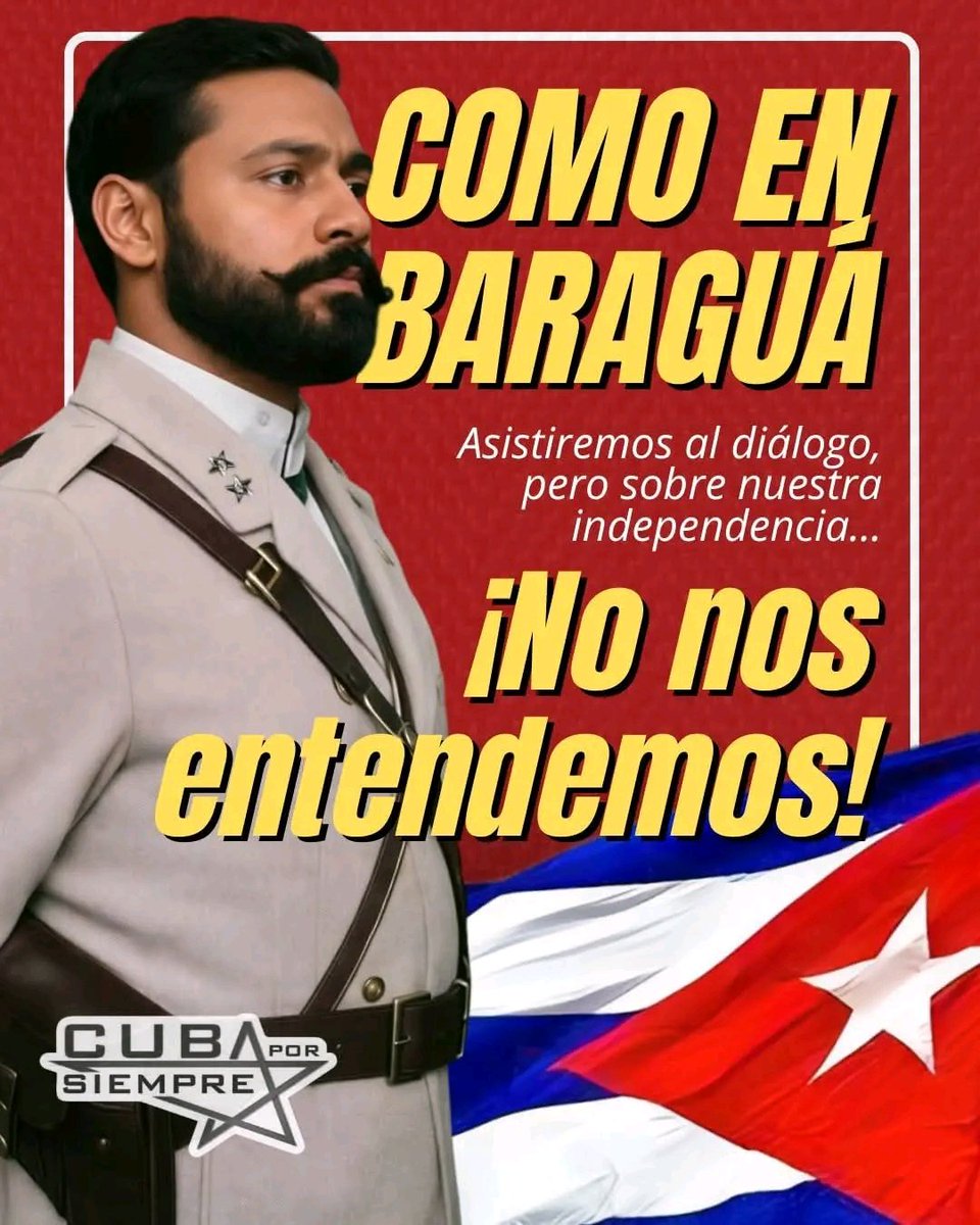 #PoderPopularAmancio🇨🇺
De Maceo, adoro su intransigencia revolucionaria y su enorme valor.