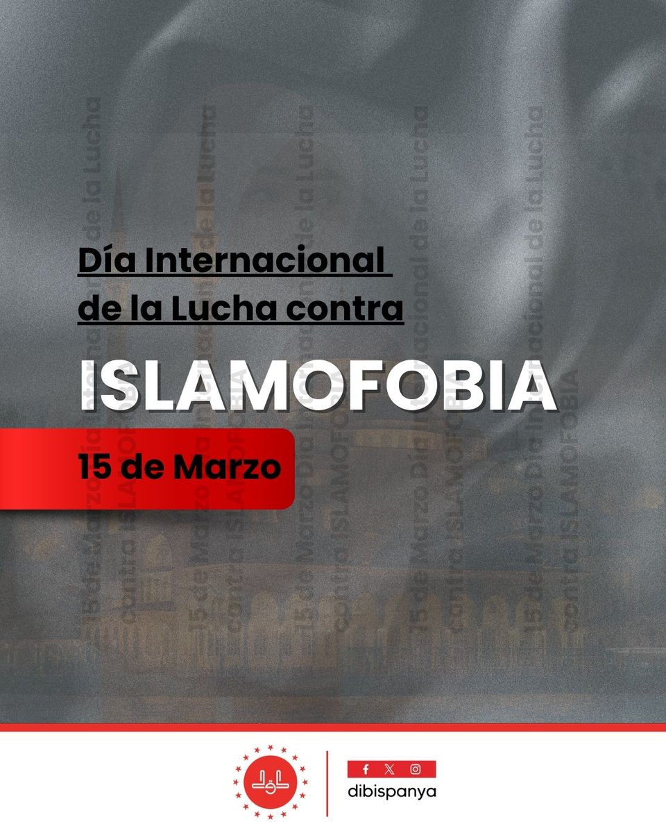 dibispanya's tweet photo. El Islam es un llamado a la paz y al bienestar para toda la humanidad.
Oponerse a la islamofobia es un deber humano.
İslam, tüm insanlık için bir barış ve esenlik çağrısıdır.
İslam düşmanlığına karşı durmak, bir insanlık borcudur. https://t.co/43DM8oCAjt