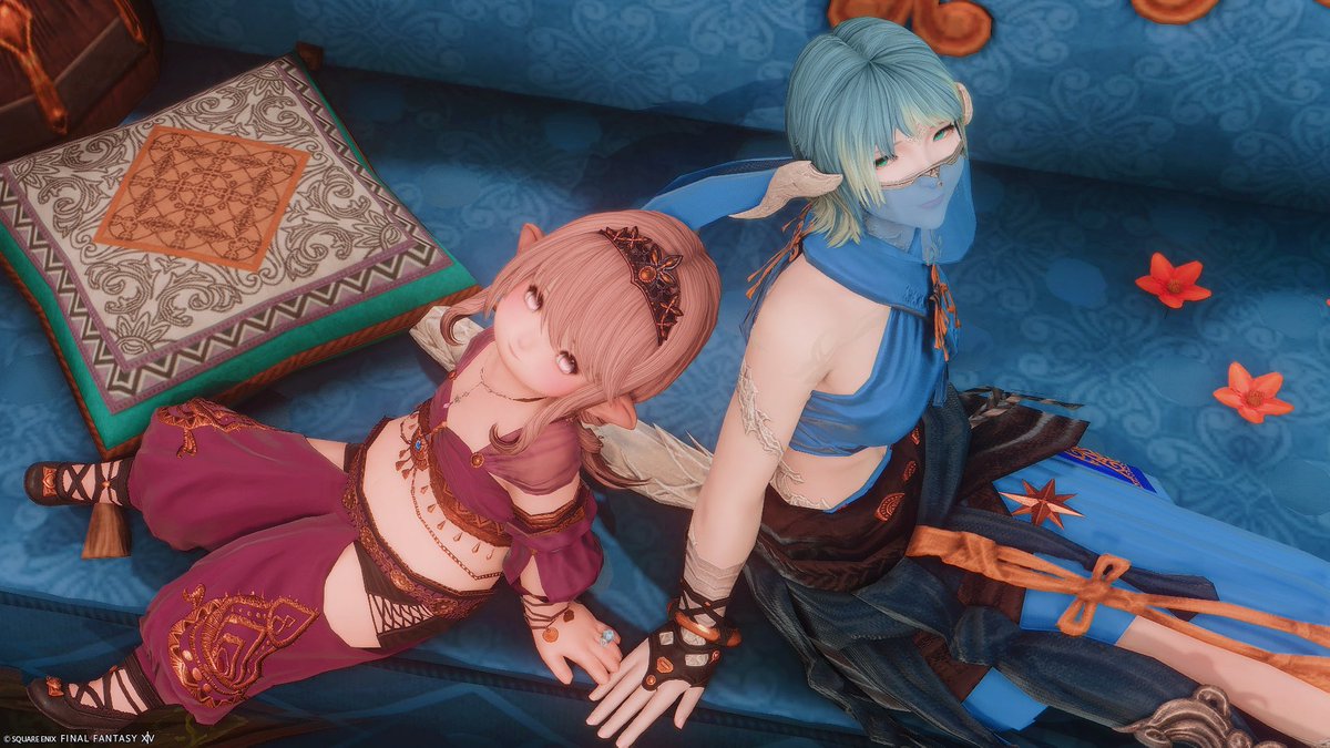 cham_maru_ff14's tweet photo. お邪魔しました🍹✨
#青葉の千夜譚 #MiniStudio https://t.co/hIeulyp9Dc