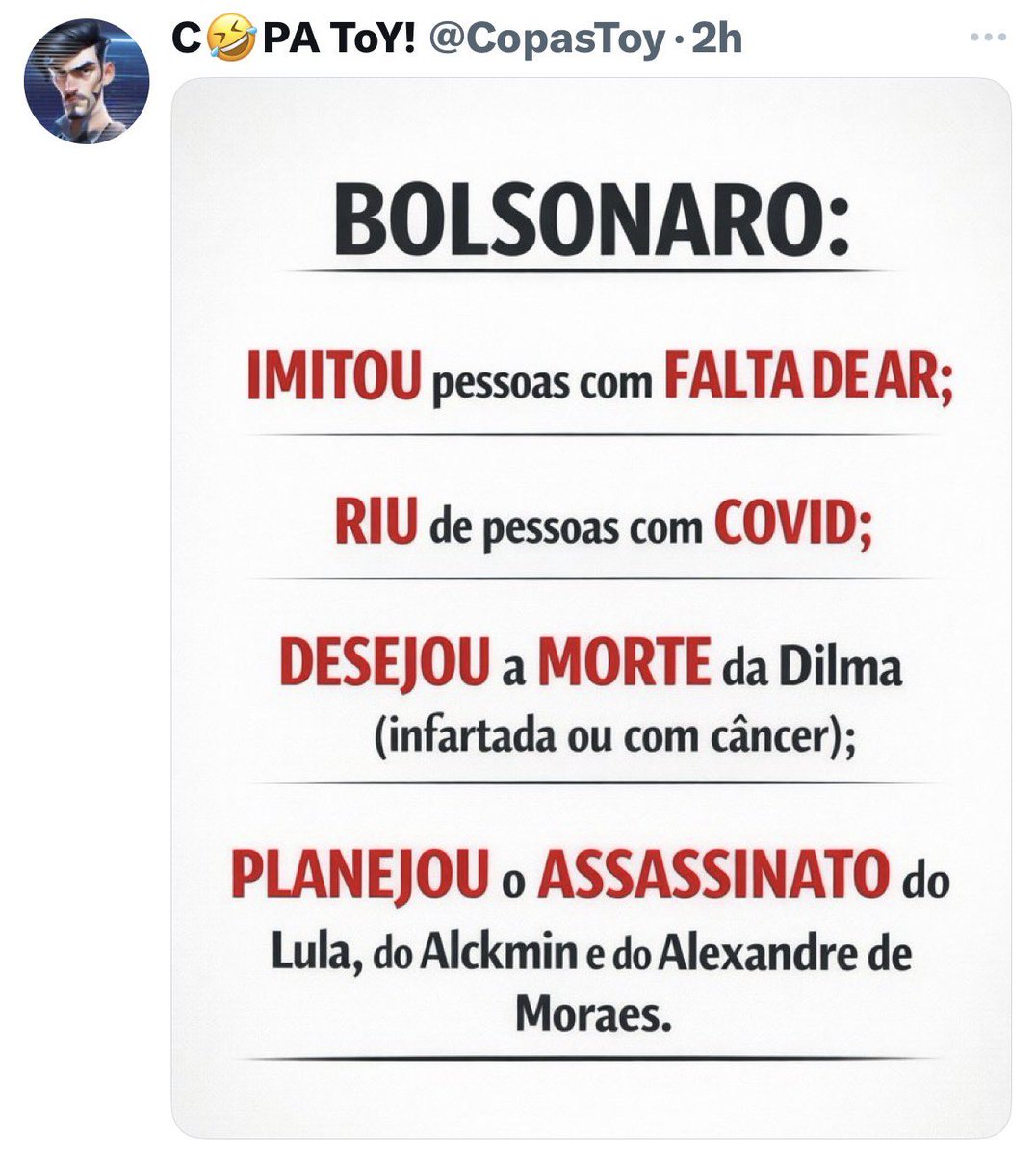 andrestnap's tweet photo. @BolsonaroSP https://t.co/eQcM21gRU5