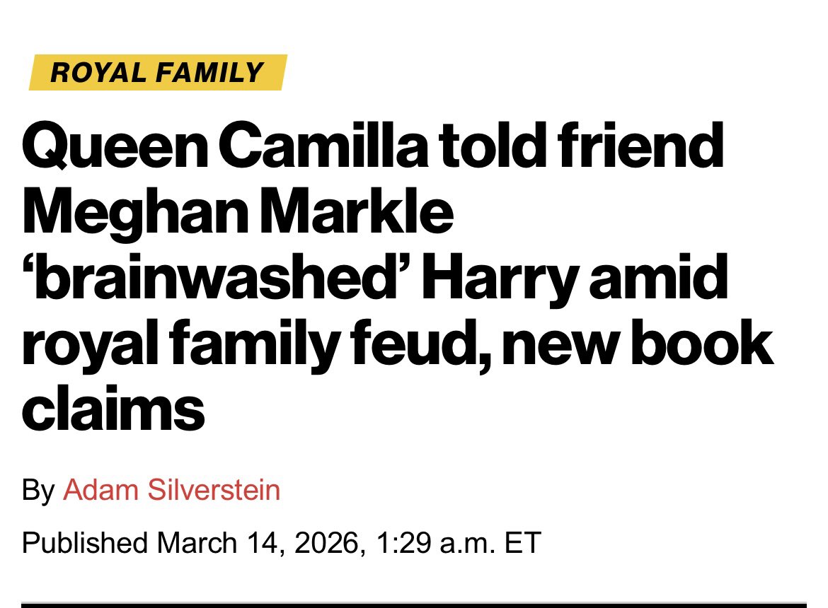 unreMARKLEble's tweet image. #HarryandMeghan claim that Tom Bower’s book is “fiction” yet Harry admitted in Spare that #PrinceWilliam warned him he was moving too quickly with #MeghanMarkle. I have no doubt that the Queen said Harry was “brainwashed”, he is. I also have absolutely no doubt that Markle