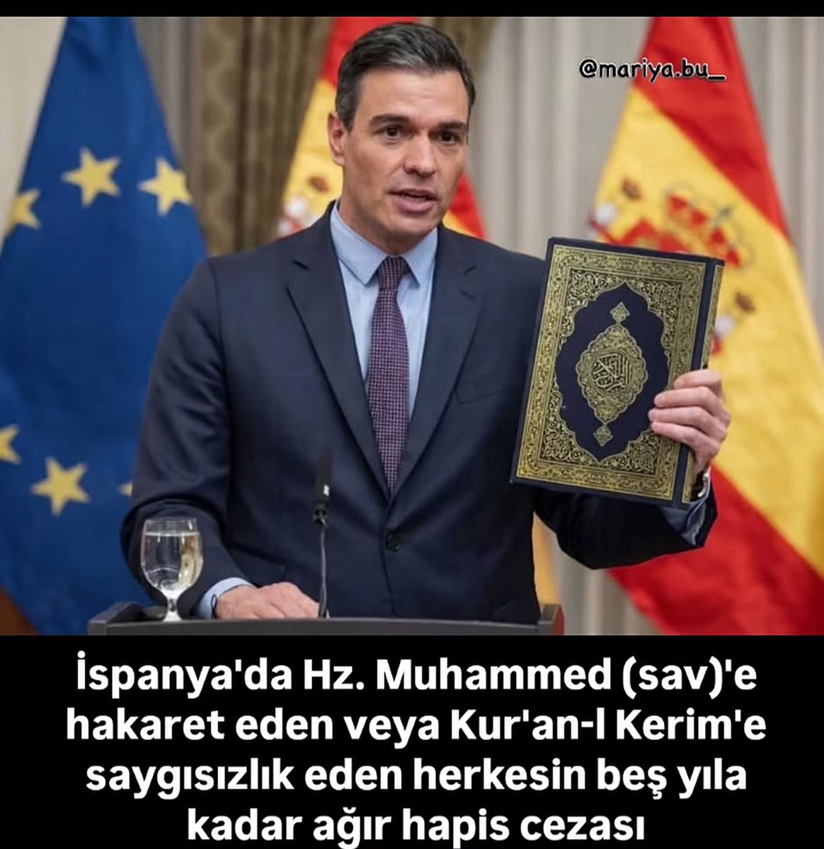 İspanya Başbakanı Pedro sánchez..
ADAMSIN 👏👏