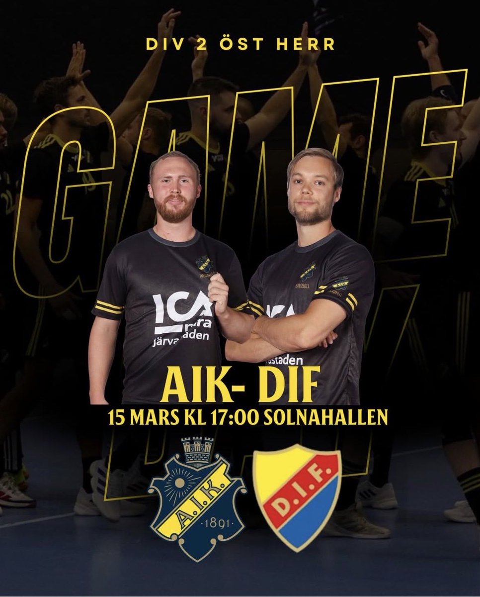AIK handboll tweet media