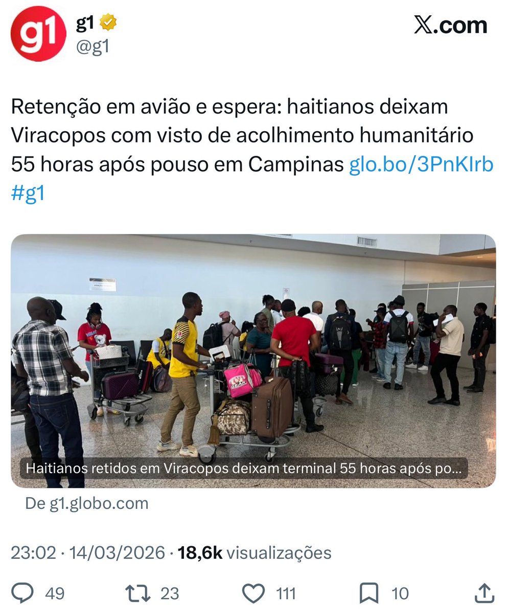 Rasputin de Carvalho terceira conta tweet media