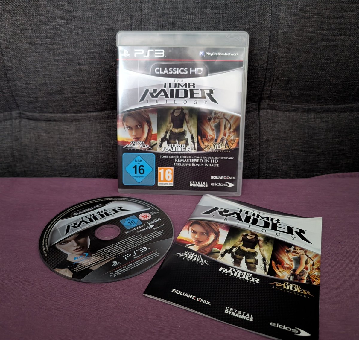 Tomb Raider Trilogy 

#tombraider #playstation3 #squareenix #eidos #playstation3classichd