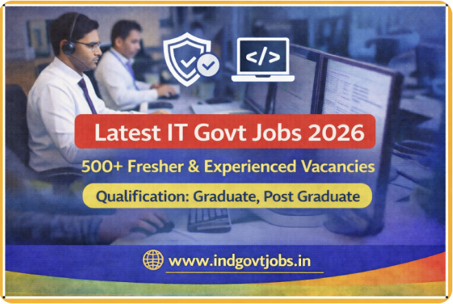 indiangovtjobs's tweet photo. ✅ Latest IT, Programmer and Software Engineer Govt Jobs 2026 List:

🔗 Jobs List: https://t.co/BeUBAoe2e5