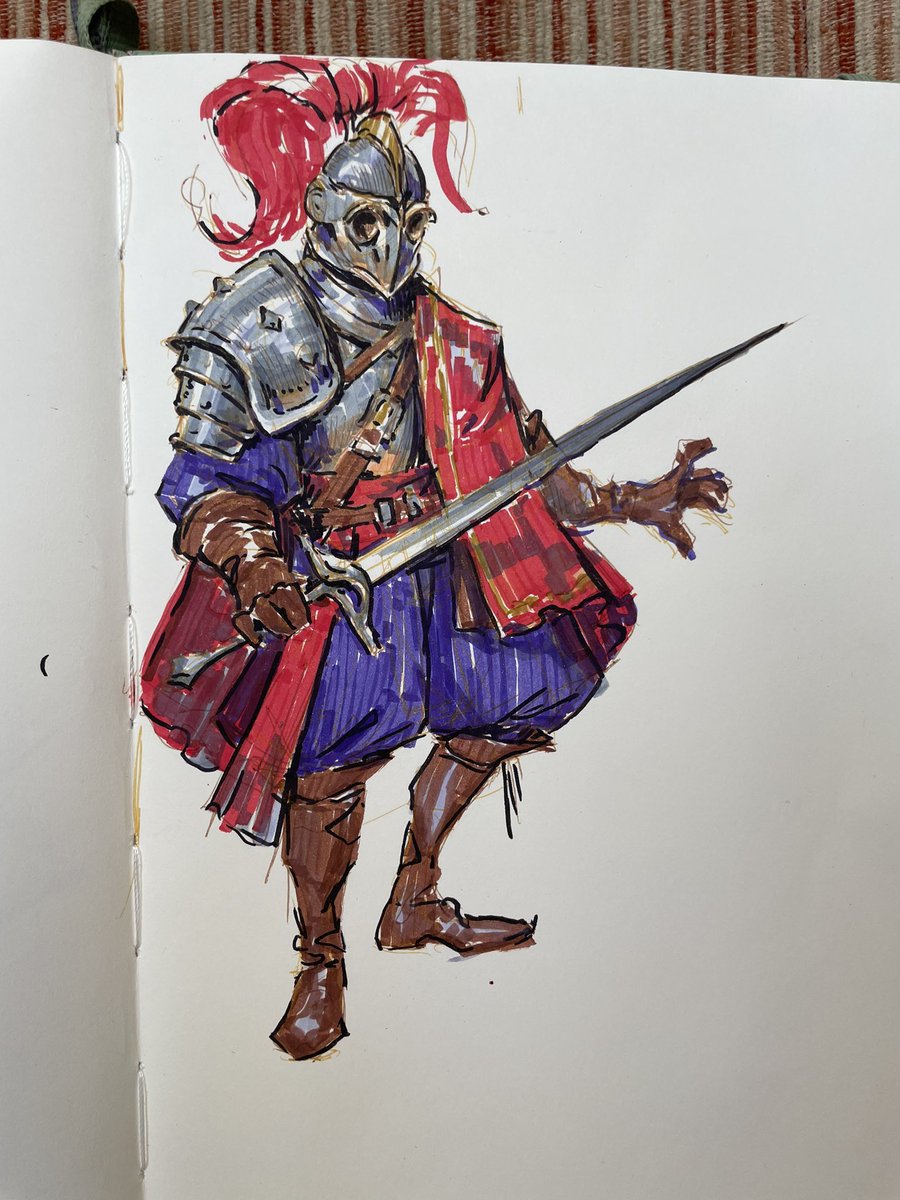 enterry_art's tweet photo. Marker sketches are good for my soul. https://t.co/g7I45vYs4q