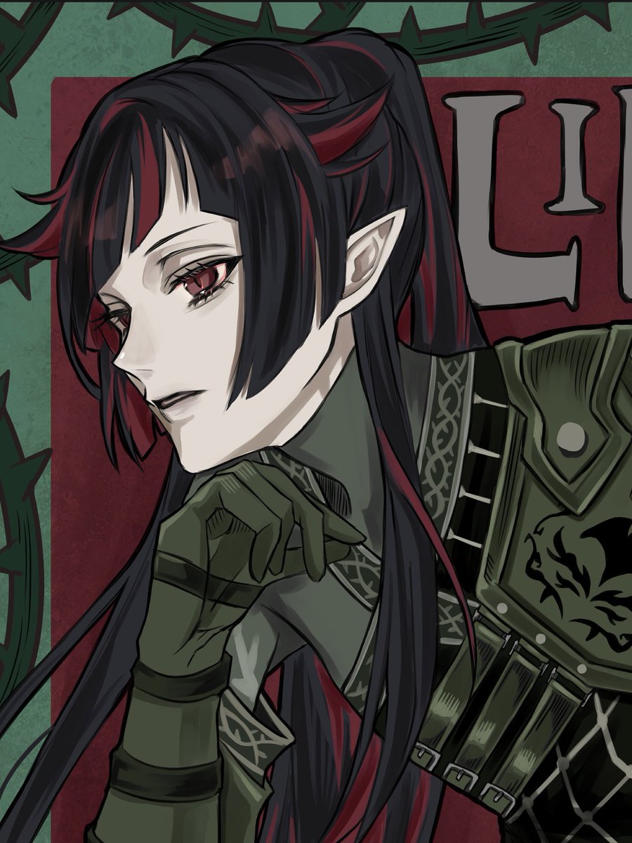 #twst_アールヌーヴォー企画
提出しました〜！🦇