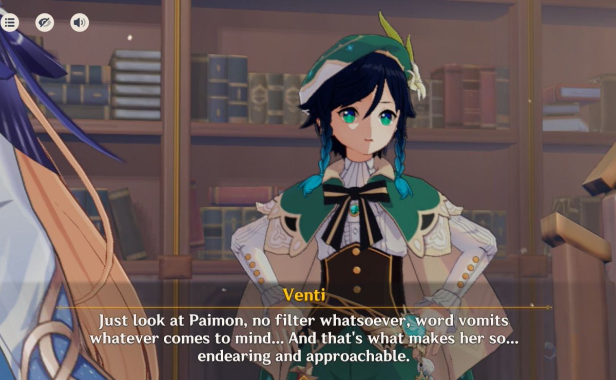I'm so glad there's SOMEONE who calls out paimon's bullshit, everyone else just takes it