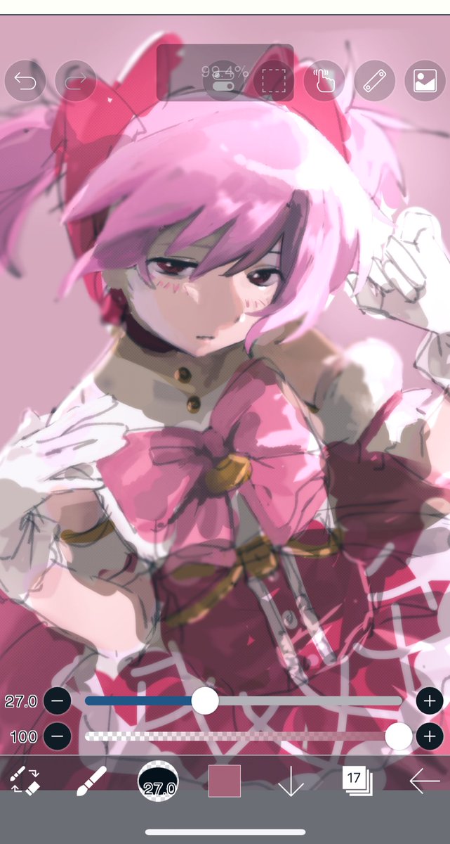かいてんまどかかわいよー(；；)
