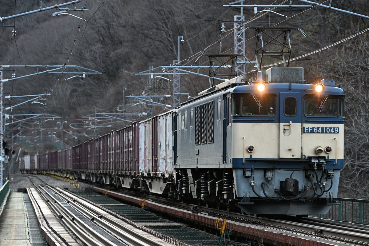 2026/2/28
81レ、EF64-1049
8084レを追っかけて、見逃すことが多い列車でしたね