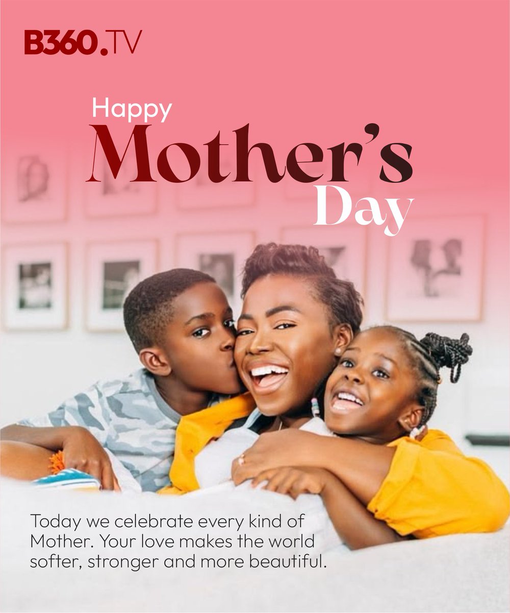 Business360t's tweet photo. To the biological mothers, stepmoms, grandmothers, guardians, and mother figures.
Your love makes the world softer, stronger, and more beautiful.
Motherhood shows up in many forms, and every one of them deserves celebration today. 
#B360tv
#MothersDayCelebration #MotherFigures https://t.co/5K0chq0Lam