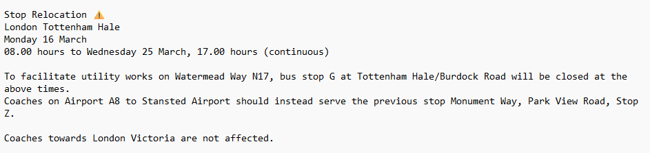 NX Service Updates tweet media