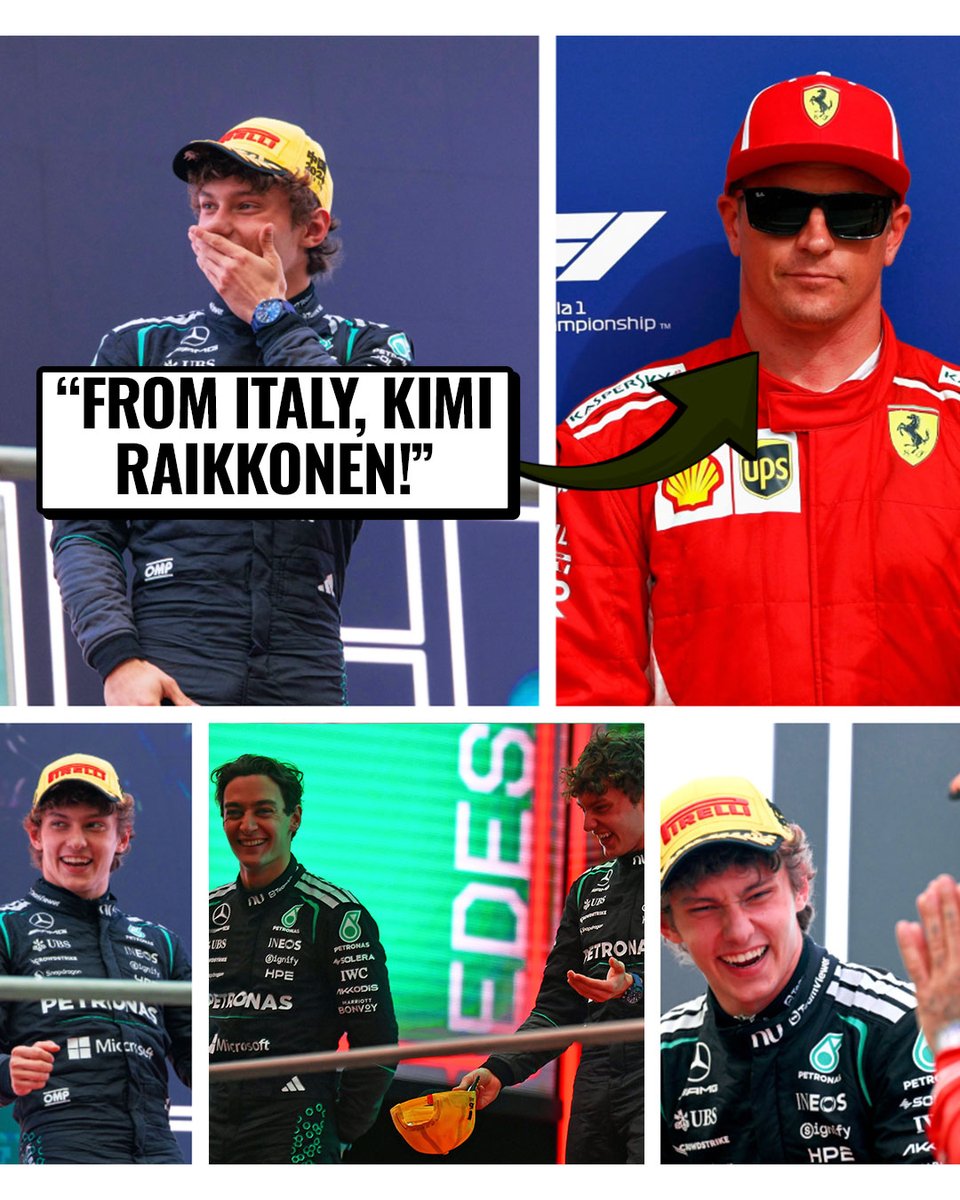 Motorsport's tweet photo. Bwoah, that’s not the right Kimi. 😅

Kimi Antonelli had a laugh after the announcer accidentally gave him the Kimi Raikkonen treatment. https://t.co/fPBtOQRGh8