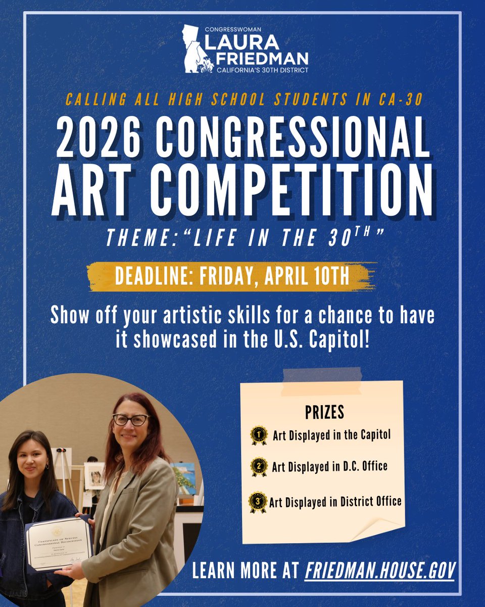 Rep. Laura Friedman tweet media