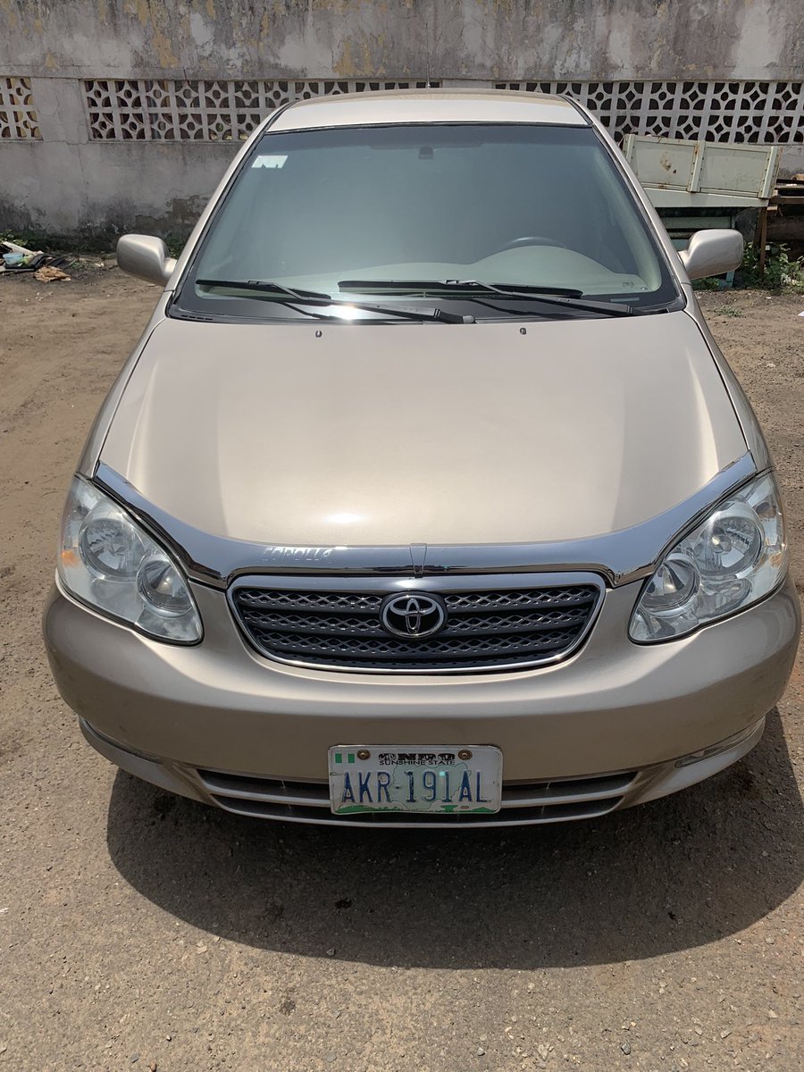 Handrew___'s tweet photo. @XcessCars 2007 Corolla 
Price: 4.7m 
Location: Ado-Ekiti 
WhatsApp: 08148731036 https://t.co/mS51hPUXgZ