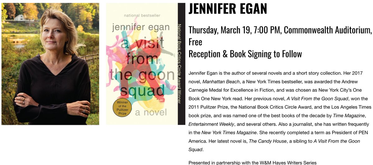 Jennifer Egan tweet media
