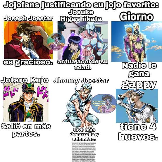 Si te sigo sos fan de Jojo's. (Wono) tweet media