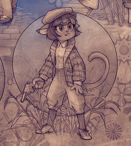Daily_IvyPepper's tweet image. Today’s Daily Ivy Pepper!🐱💛♣️

Ivy with her hair all messy and in her getting the booze getup is sooo cute!🥰💛

#Lackadaisy #LackadaisyIvy #IvyPepper
