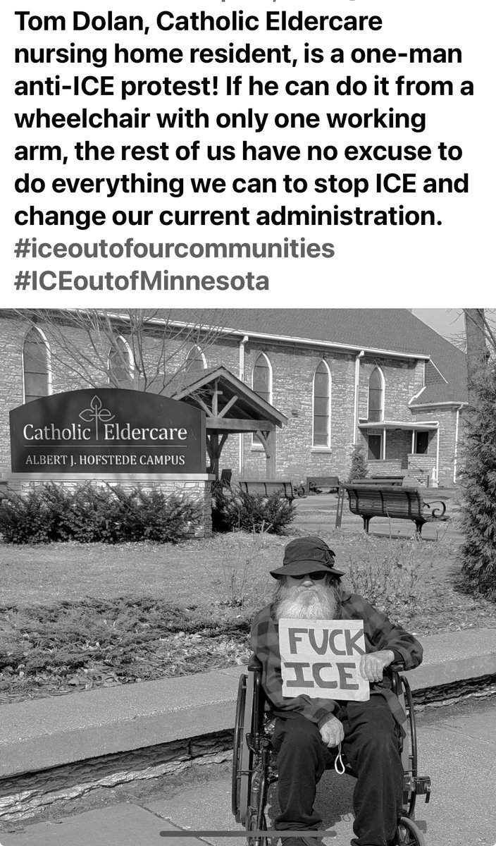 dalanbyrne's tweet photo. 83-year-old Navy Vet joins the Minneapolis protests https://t.co/jwmMFnUwQK