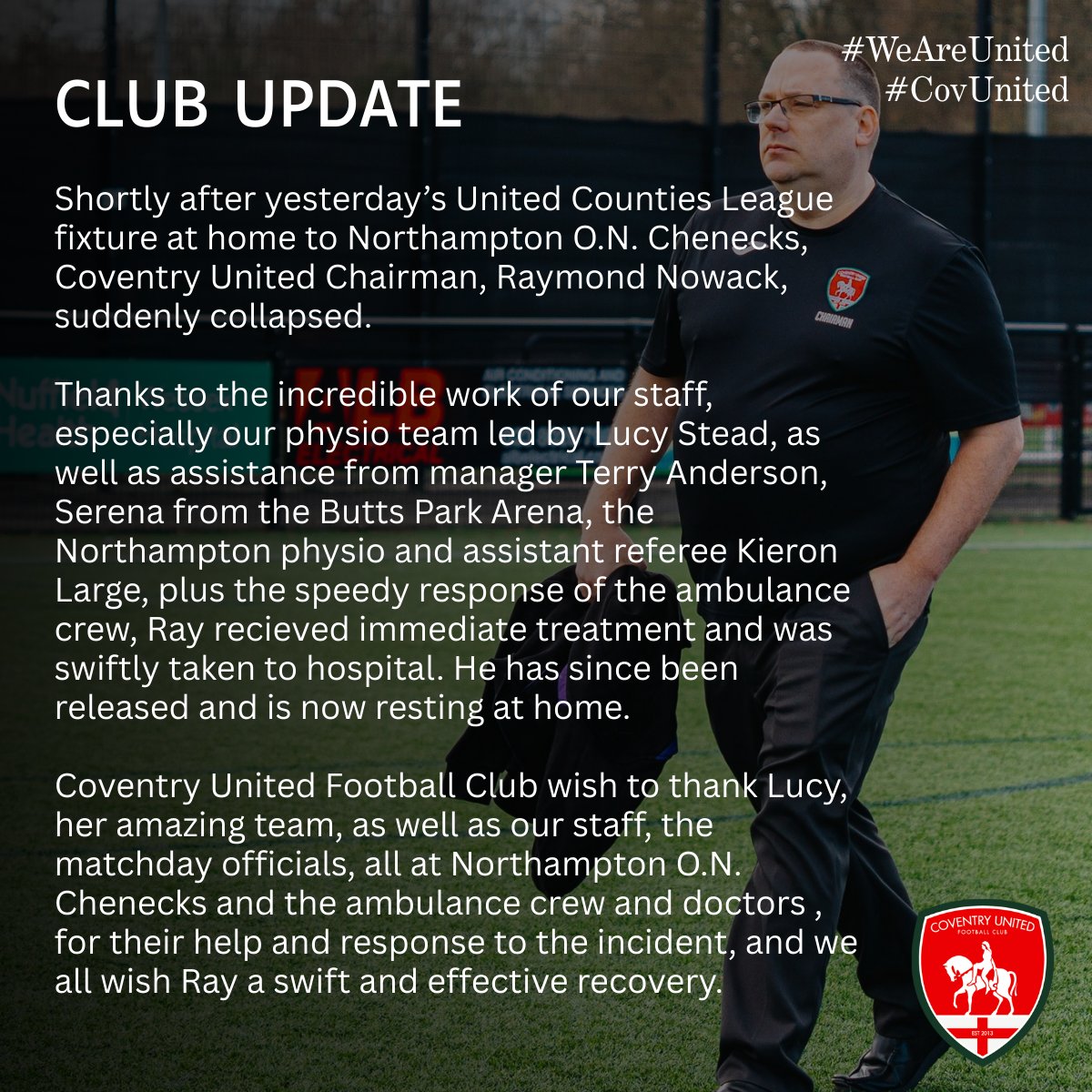 Coventry United FC tweet media