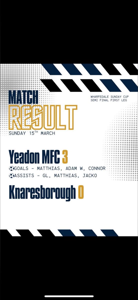 Yeadon MFC tweet media