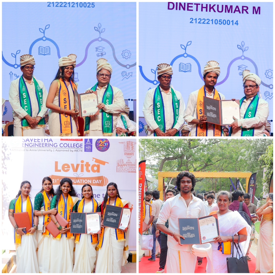 Saveetha Engineering College tweet media