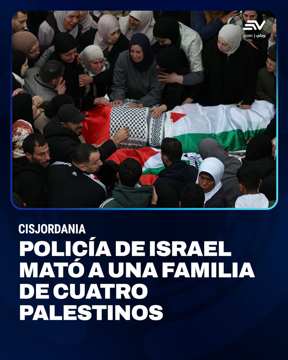 Policía de Israel mató a dos niños palestinos y a sus padres al disparar contra su vehículo en Cisjordania. 🔗 bit.ly/3PjipKr