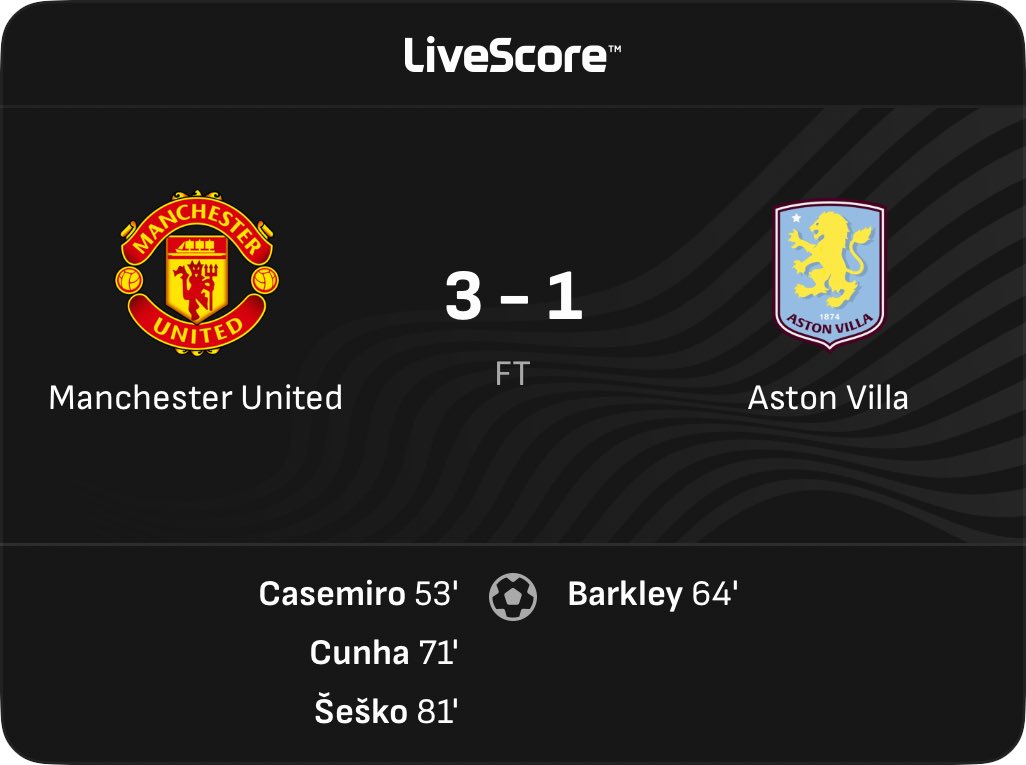 Akramkats1's tweet photo. Manchester United vs Aston Villa - was hot game always we win https://t.co/yGqixLbxO7