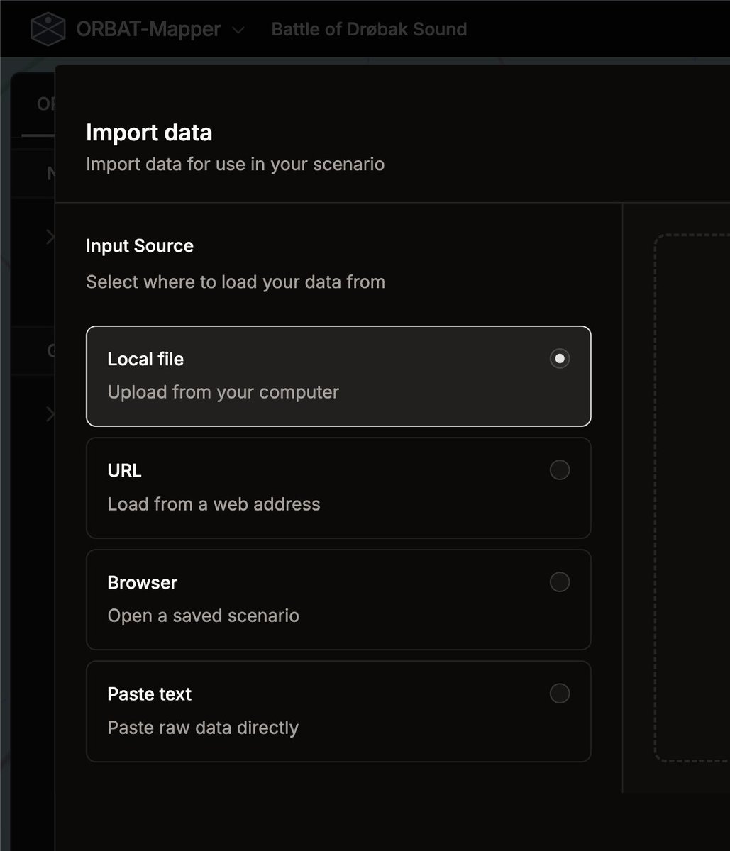 ORBAT Mapper tweet media