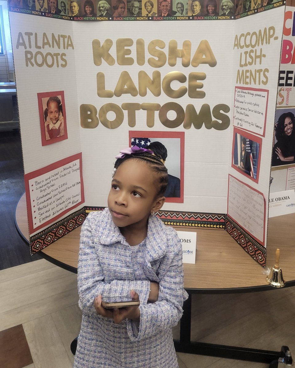 KeishaForGA's tweet photo. Keisha Lance Bottoms is running for Governor to support Georgia's next generation of leaders and ensure every child in Georgia — like this little girl — has an open door to success. https://t.co/hZWbjnZ8lP