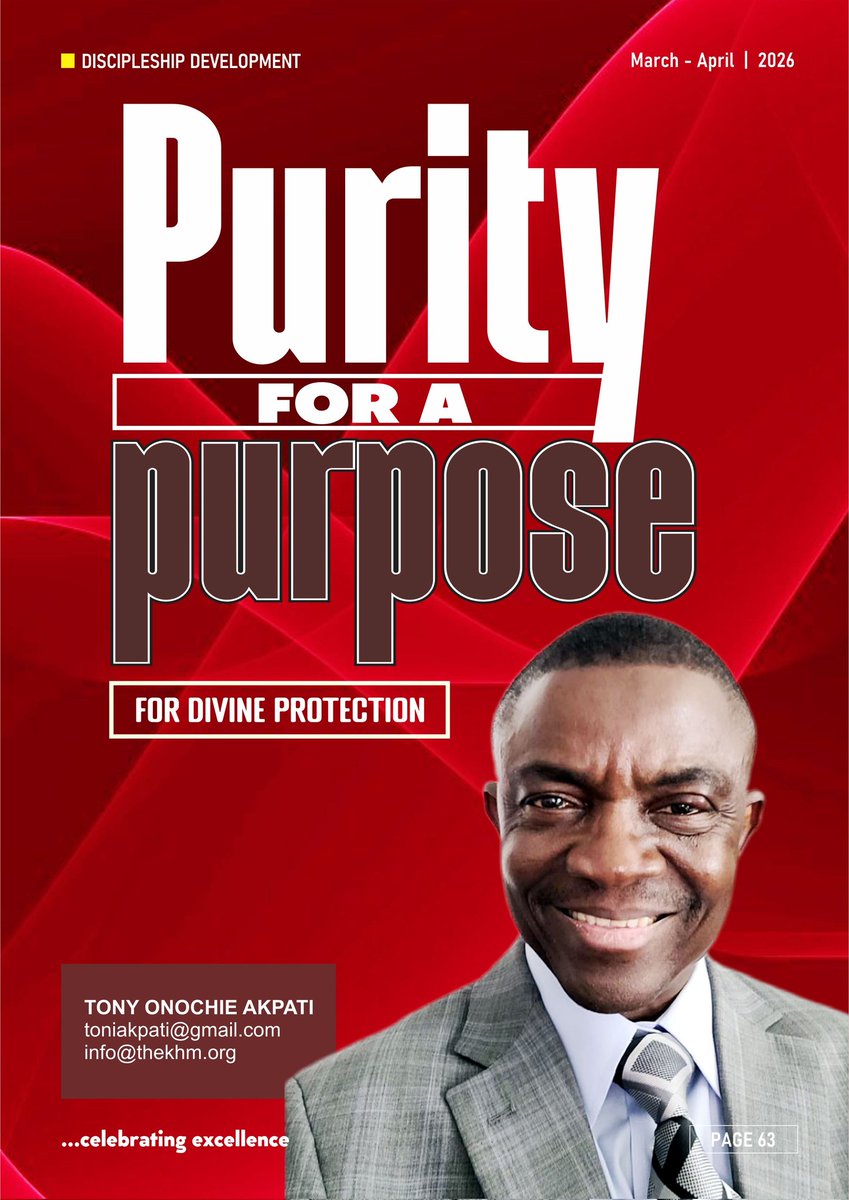 jarsofclayng's tweet photo. NOW OUT! 
Jars of Clay Magazine 
March/April 2026 Edition 

HIGHLIGHTS 
* Cover Story 
* Unmask 
* Spiritual Intelligence 
* Leadership &amp; Governance 
* Relationship &amp; Family Life 
* Beautifully Made 
* Discipleship Development 

DISTRIBUTED FREE DIGITALLY 
 Celebrating Excellence https://t.co/YKn2PSmx9H