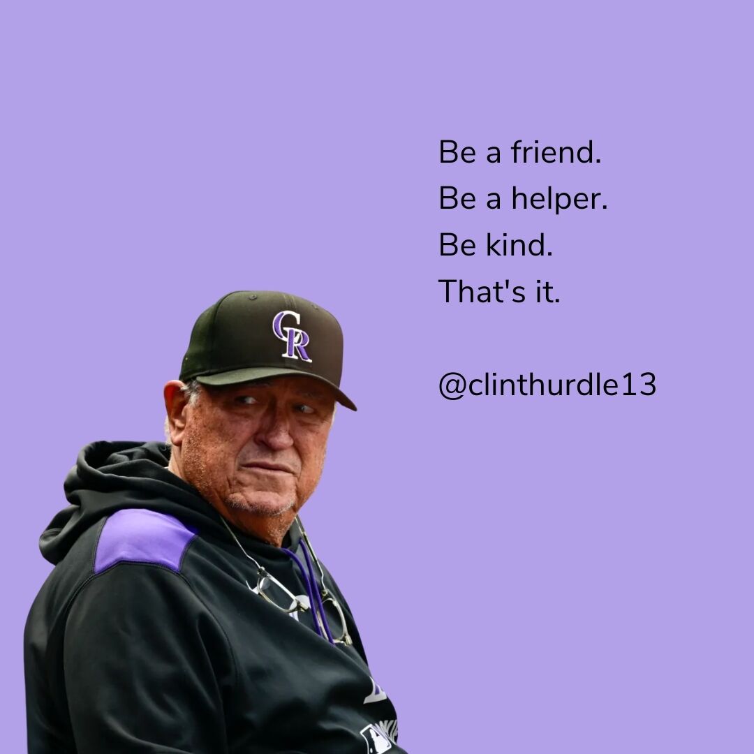 Clint Hurdle tweet media
