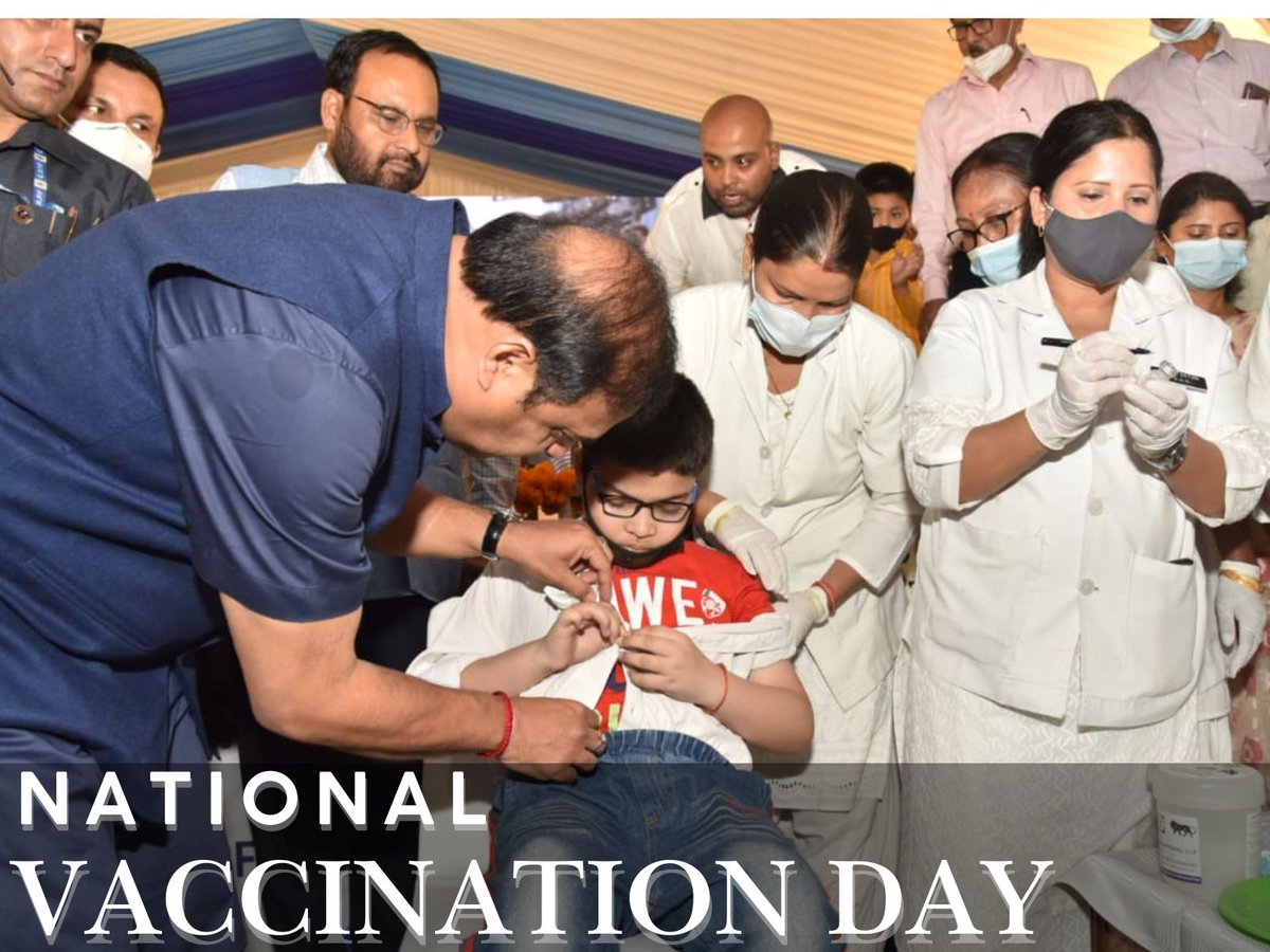 On National Vaccination Day, I call upon all parents to get their children vaccinated and on time to prevent occurrence of diseases.

Remember, it only takes a shot to prevent lifelong damage to your child's health.