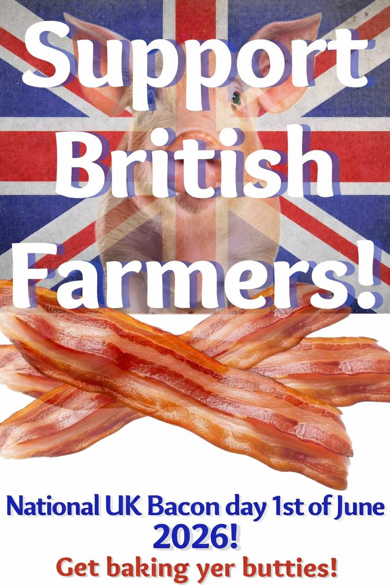 FarmingUK's tweet photo. Now this is something we can get behind! 🚜 🥓 🇬🇧 https://t.co/GQkSqmoCFO