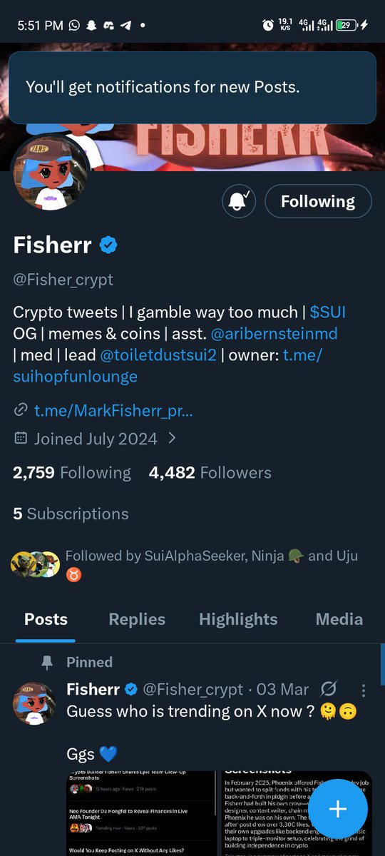 AtolagbeAl741's tweet photo. @Fisher_crypt @Jago1920 @OfficialCAPY 0xf3e3d69d5e1690350fe3edb6ec83499569d7a02c56a5bfb087a80195a5a86386

@Jago1920 
@hass_sui 
@extr5me https://t.co/eOZNPqlbzs