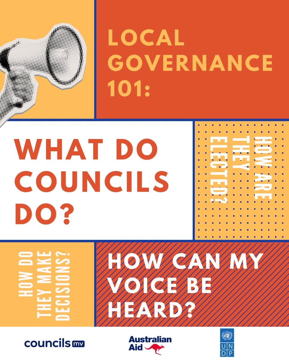 What do councils do, and how can you take part in local decisions?

#MaBassaa #MadhanyBaiverivun

@undpmaldives @aushcmv