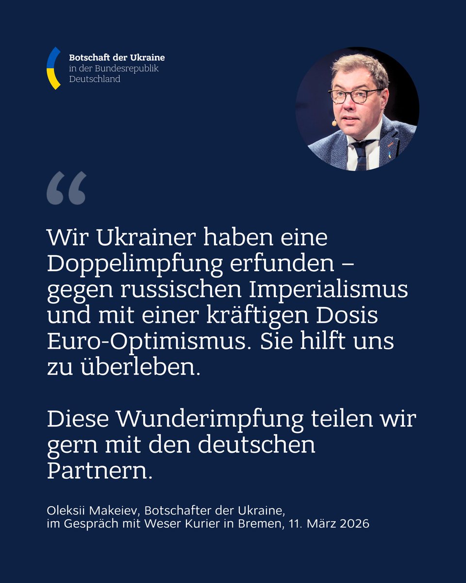 Ukrainische Botschaft tweet media