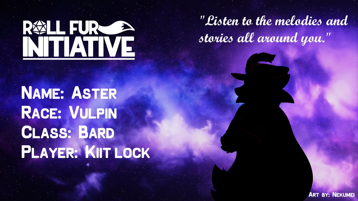 Roll Fur Initiative tweet media