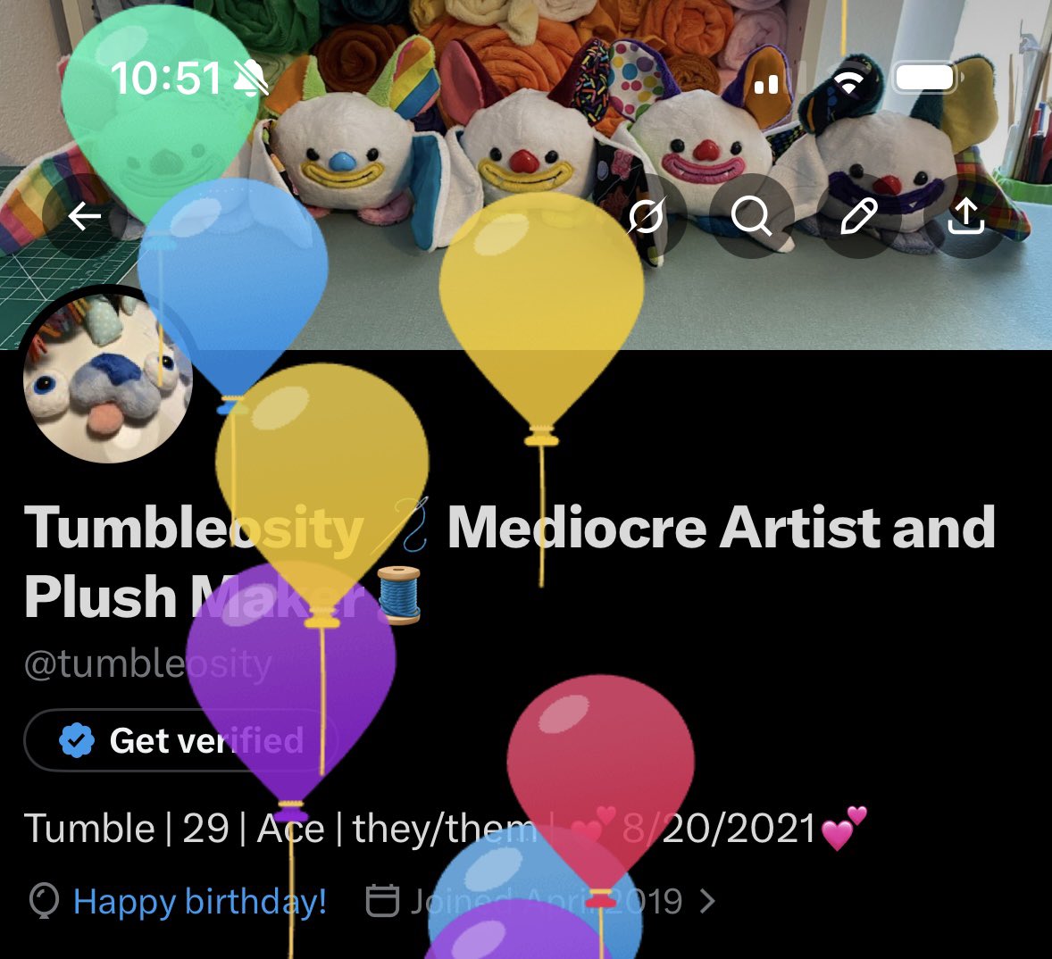Tumbleosity🪡 Mediocre Artist and Plush Maker🧵 tweet media