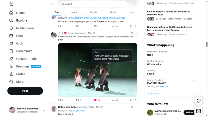 Rooftop Swordmaster tweet media