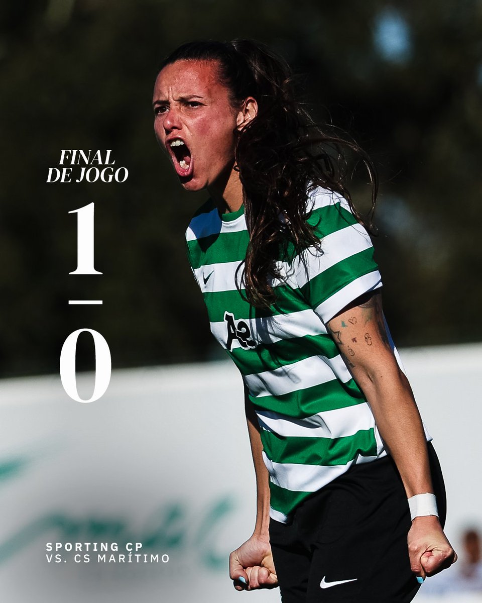 FutFemSCP's tweet photo. ⏹️ Vitória das Leoas na 13.ª jornada da Liga BPI 🙌
⚽️ Flor Bonsegundo
🟢 1-0 🔴 // #SCPCSM https://t.co/cavWro8lBC