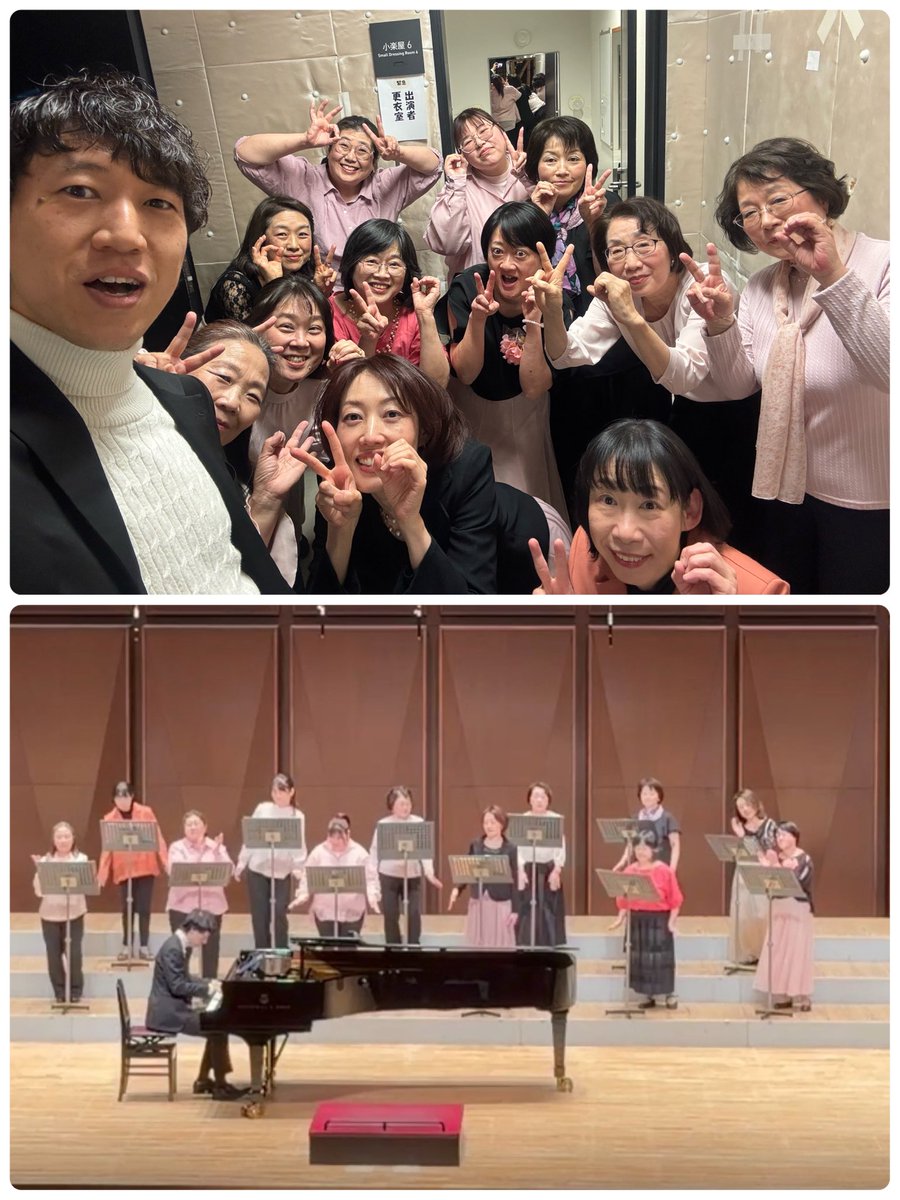 女フェス終演🌹

みんなで歌ったよねって
実感持てた演奏でした。
終わってから待ち時間に、
次はこうしよう！とか話できて
いい方向に向かってると思う‼️

次は、おかあさん。

お聴きいただきありがとうございました🌹
#女フェス4th