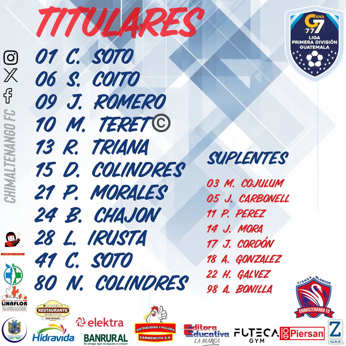 Chimaltenango FC tweet media